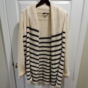 J. Crew striped cardigan